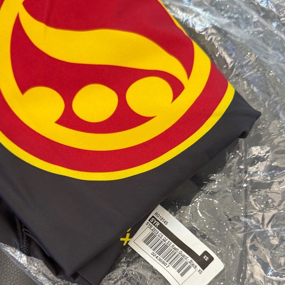 Shoyoroll Rashguard - new no tags Black Red and Yellow Logo short sleeve - Picture 6 of 6